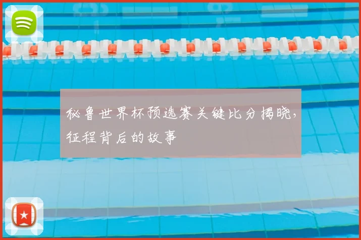 秘鲁世界杯预选赛关键比分揭晓,征程背后的故事